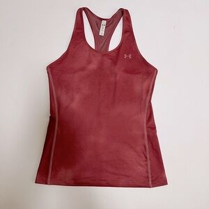 Under Armour dark orange tank top racerback size xs